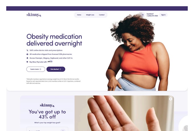 build squarespace website design, or redesign squarespace website development